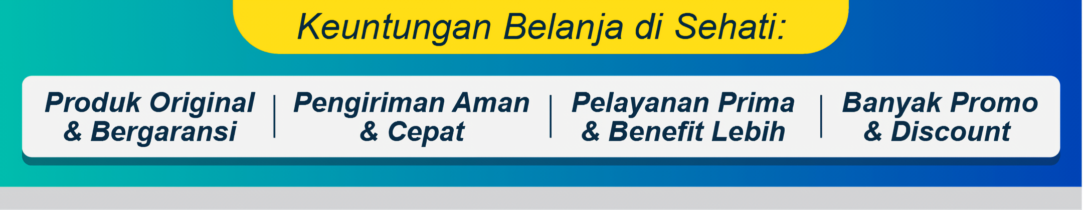 Keuntungan Belanja di Sehati